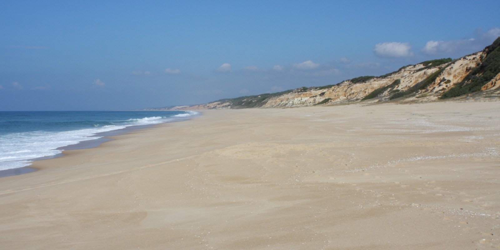 Part of the stunning beach where a number of Beachfront Real Estate Developments in Comporta, live.